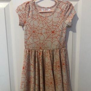 Spider Web DotDotSmile Cap sleeve dress